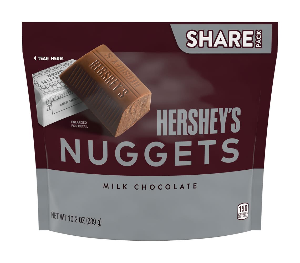 Hershey's Nuggets Milk, Chocolate (10.19 oz)