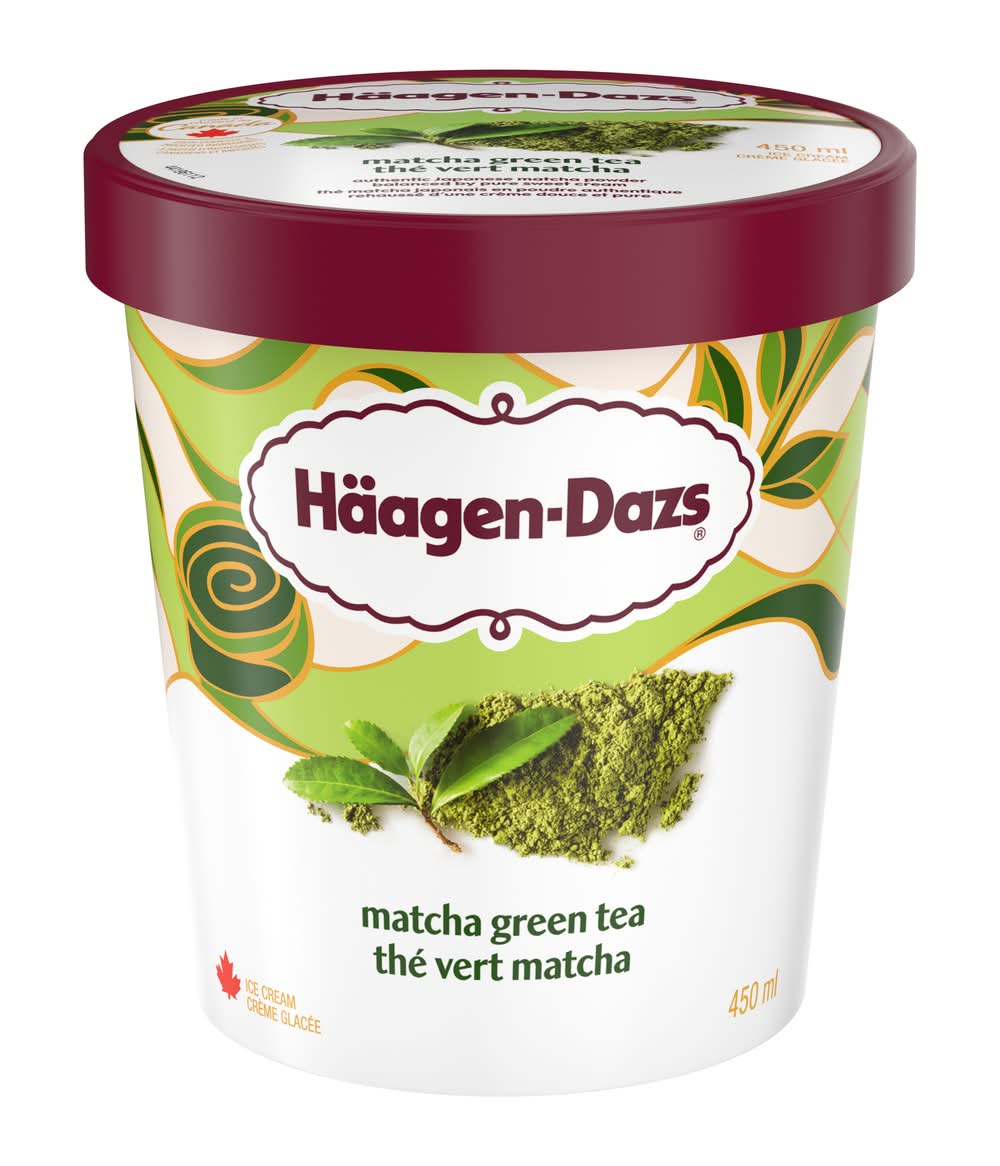 Häagen-dazs crème glacée - ice cream (thé vert matcha)