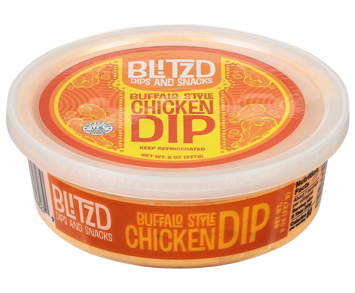 Blitzd Dips And Snacks Buffalo Style Chicken Dip (8 oz)