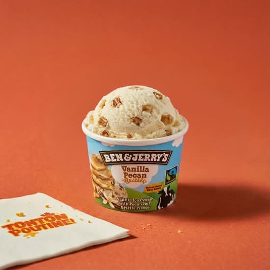Ben & Jerry's - Vanilla Pecan 100 ml 🥜