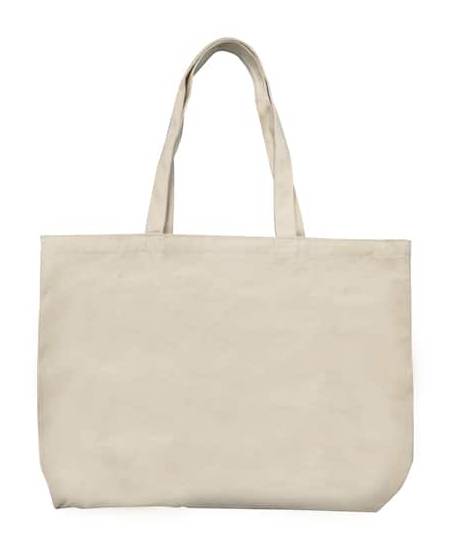 Make Market Natural Canvas Tote Bag