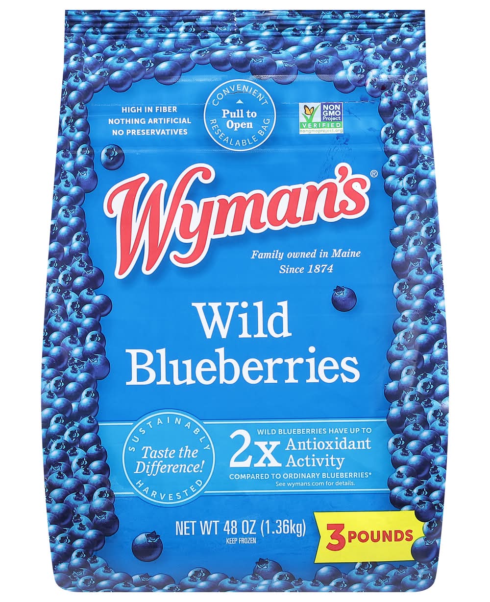 Wyman's Wild Blueberries (3 lbs)