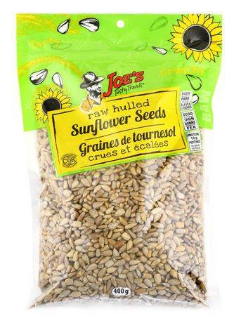 Joe's Tasty Travels Raw Hulled Sunflower Seeds (400 g)