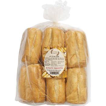 California Baking - Italian French Rolls - 6 ct pkg (1 Unit per Case)