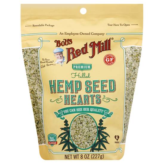 Bob's Red Mill Gluten Free Premium Hulled Hemp Seed Hearts
