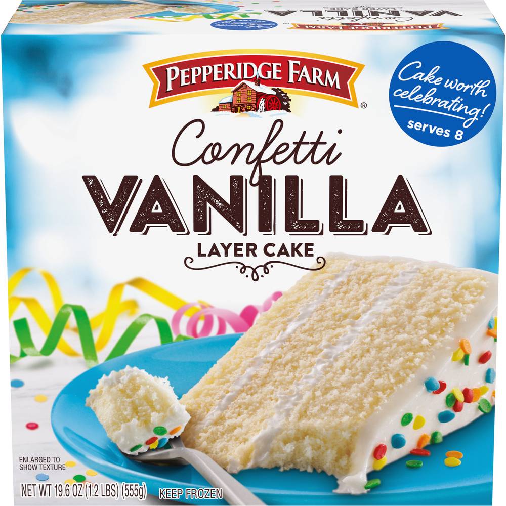 Pepperidge Farm Confetti Vanilla Layer Cake