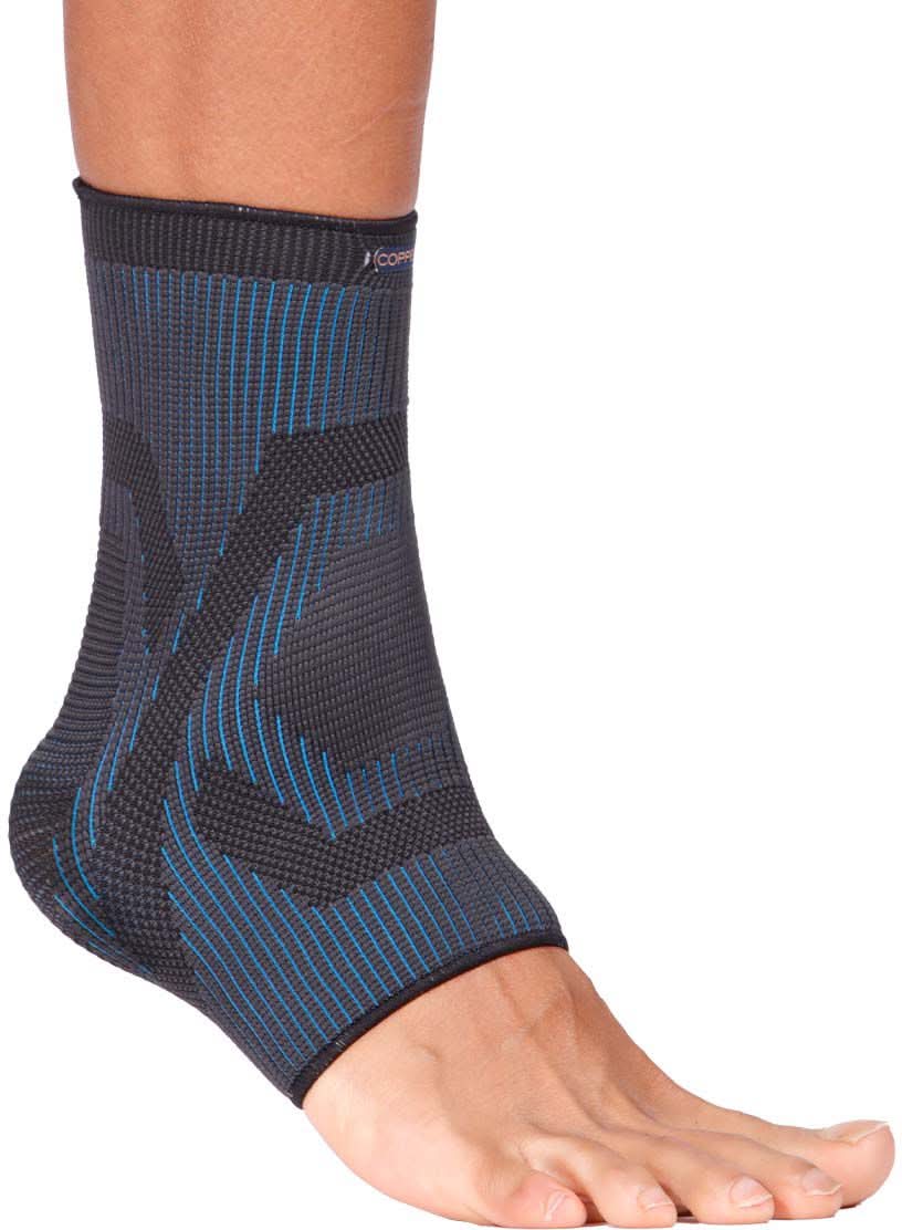 Copper Fit Mobilizer Ankle Brace (Black, L/XL)