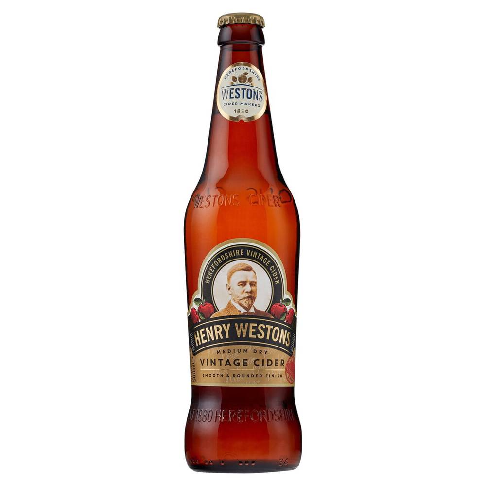 Henry Westons Vintage Cider (500ml)