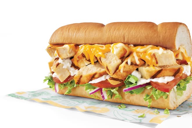 Grilled Chicken (Footlong)