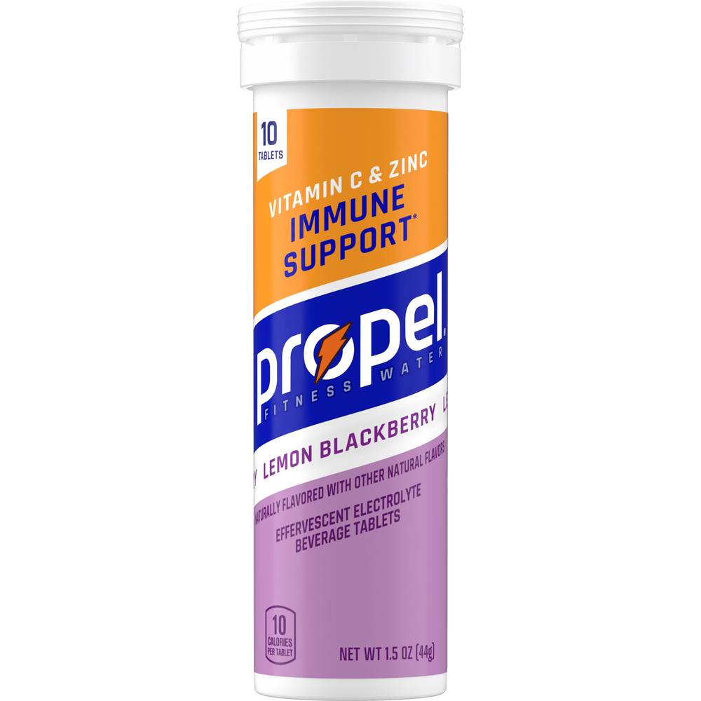 Propel Immune Support Electrolyte Tablets (lemon-blackberry)