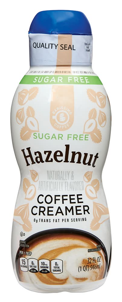 Barissimo Coffee Creamer, Hazelnut (32 fl oz)