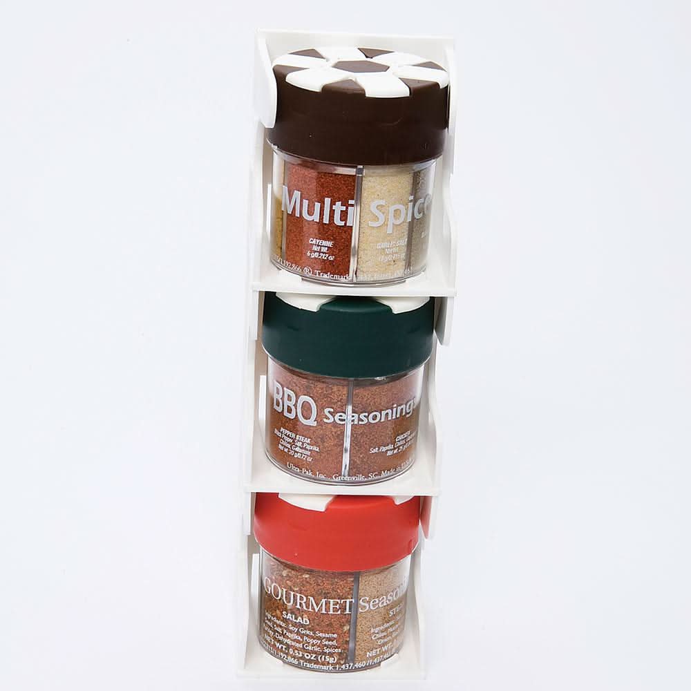 Ultra-Pak Spice Rack with 3 Jars of Spices | Camping World