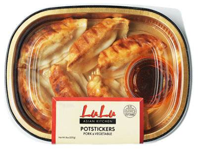 Ready To Eat Meal Lulu Pork Pot Sticker - 8 Oz.