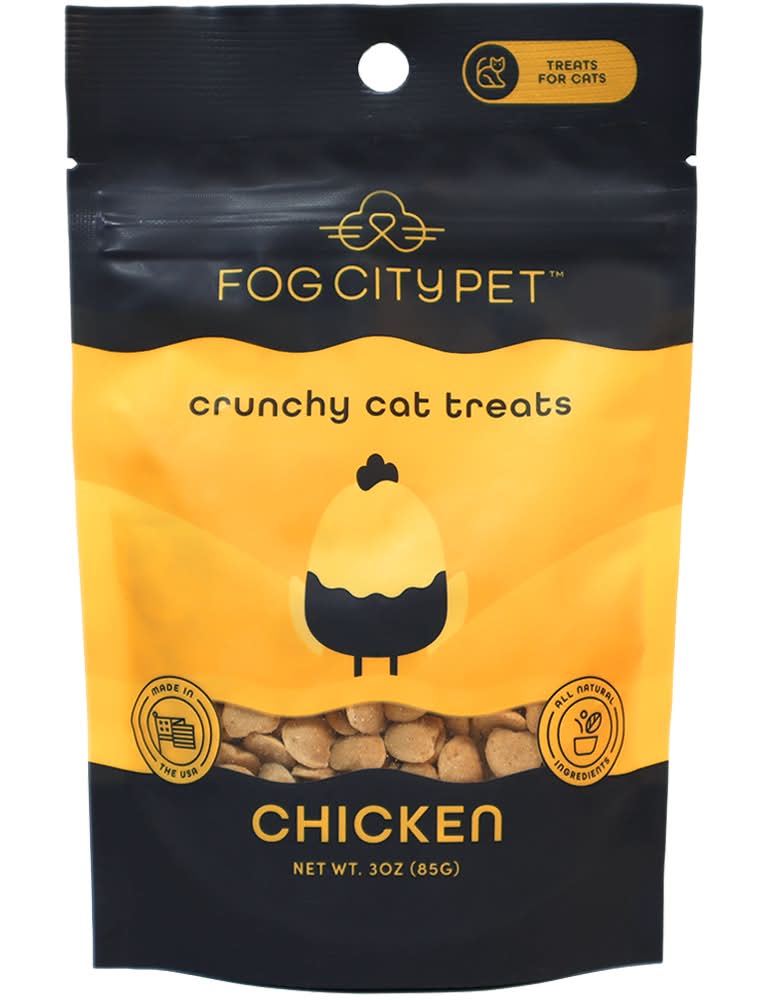 Fog City Pet Crunchy Chicken Cat Treats (3 oz)