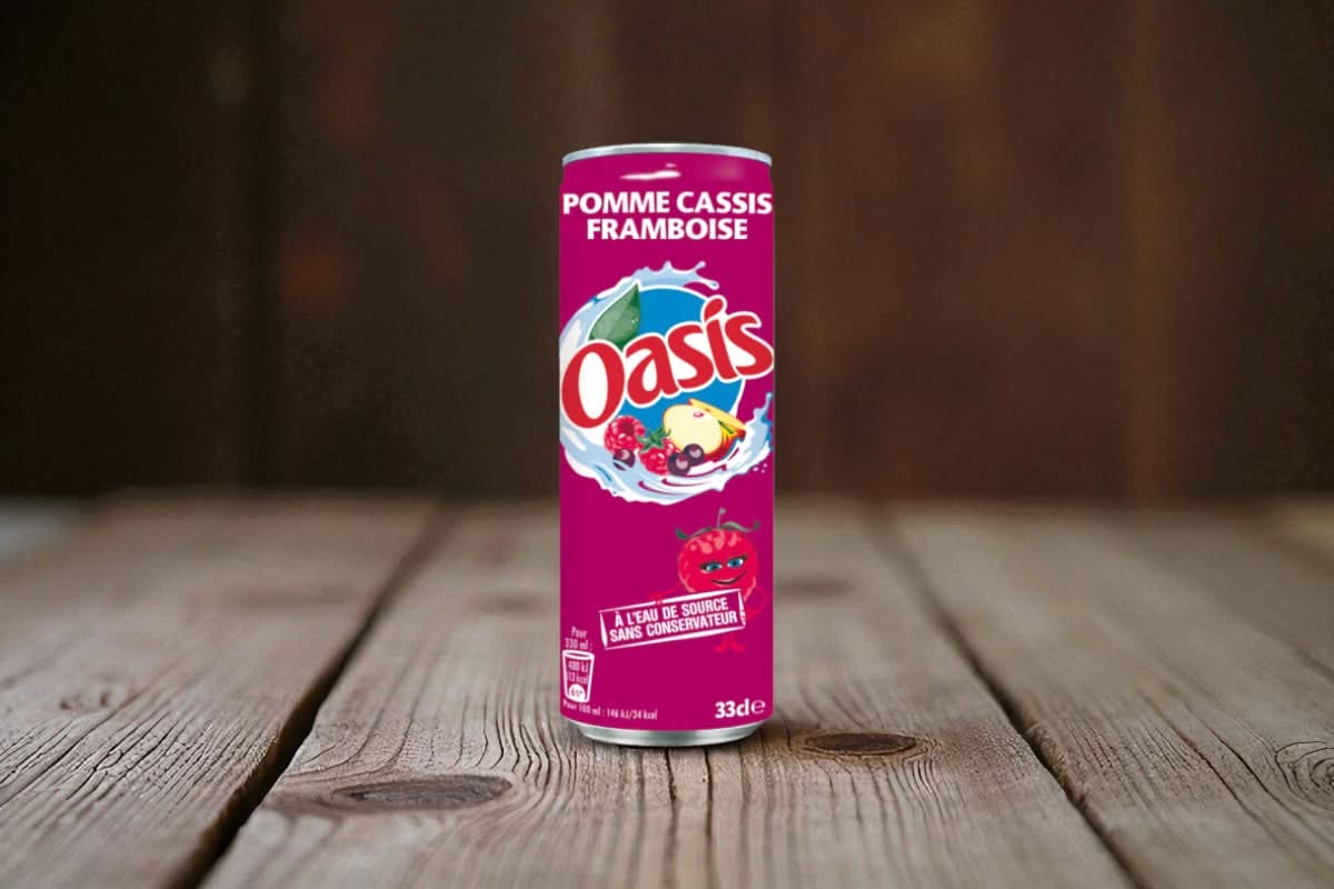 🥤 Oasis Pomme Cassis Framboise 33 CL