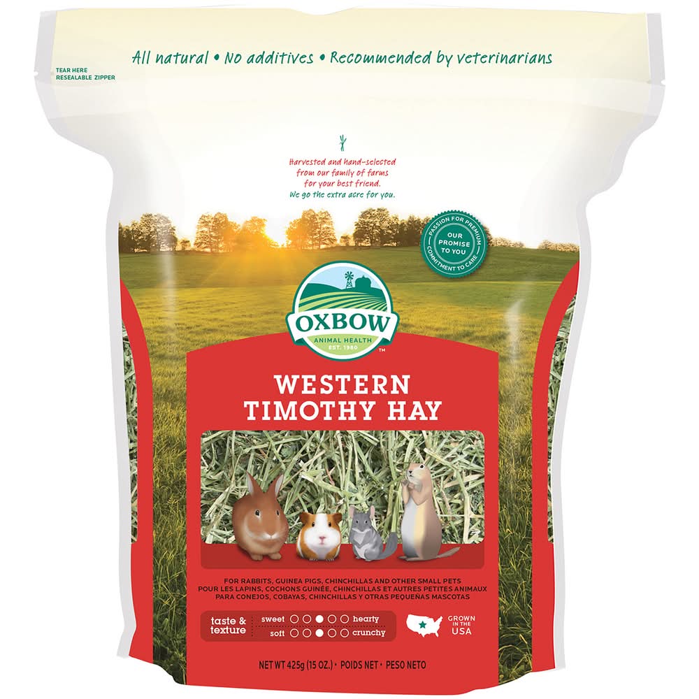 Oxbow Western Timothy Hay for Small Animals (15 oz)