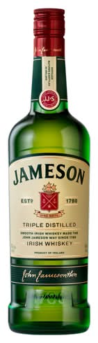 Jameson Irish Whiskey 750ml (80 proof)