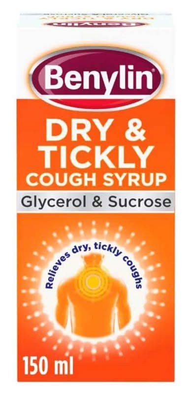 Benylin Dry & Tickly Cough Syrup (150ml)