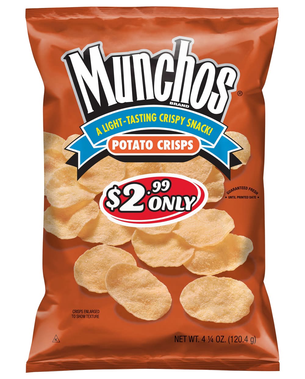 Munchos Potato Crisps, Regular (4.25 oz)