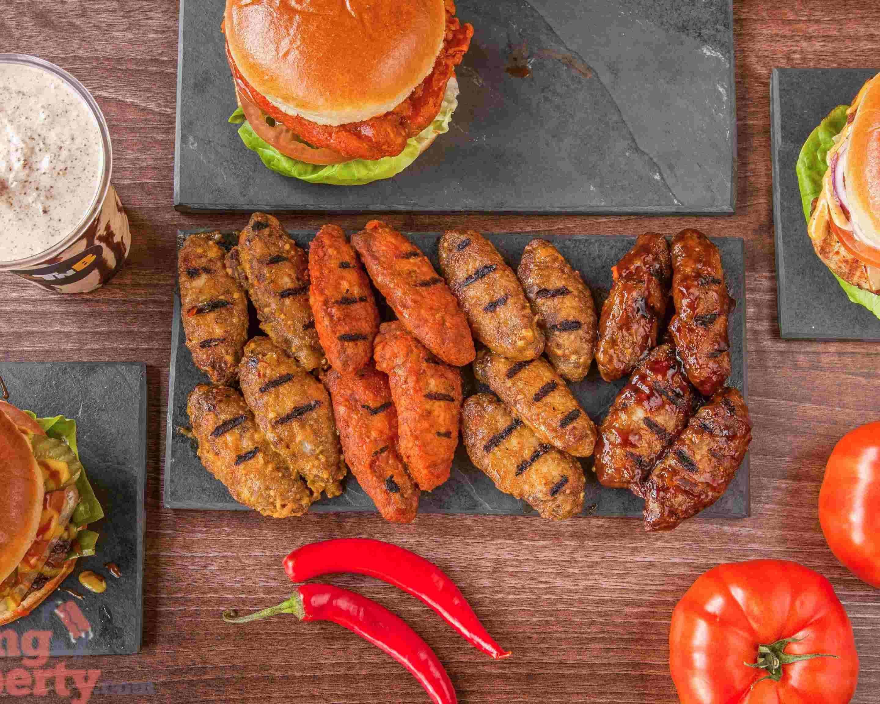 Two Napkin Burger Menu Takeaway in South coast, UK Delivery menu