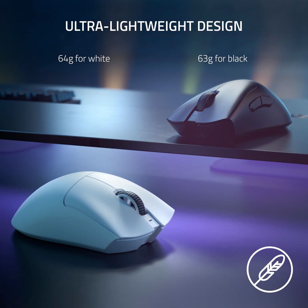 Razer Deathadder V3 Pro Lightweight Optical Gaming Wireless Mouse