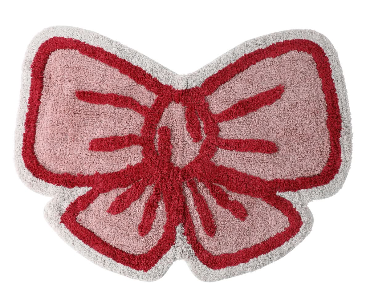 Bow Shaped Rug 26in x 33in