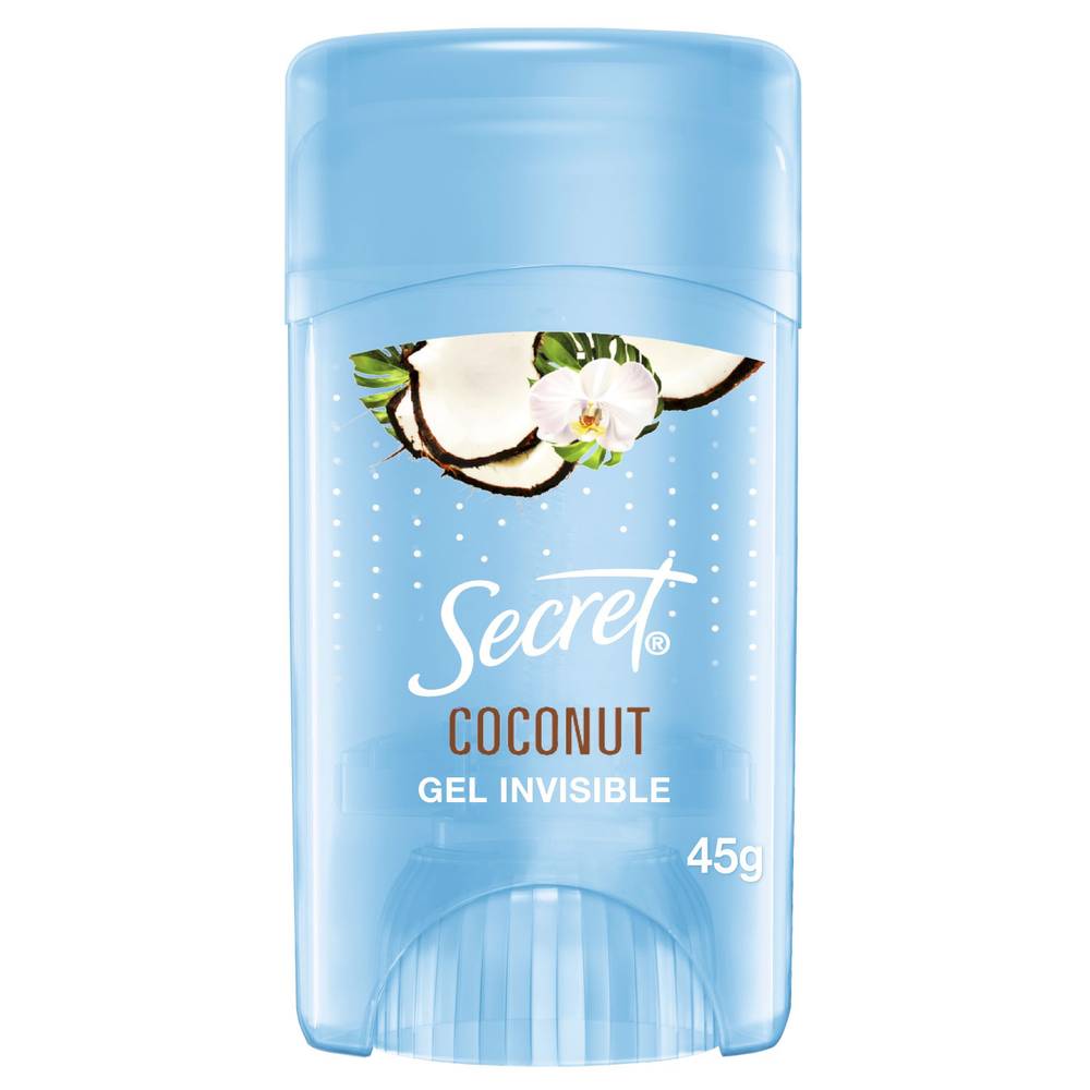Secret desodorante gel invisible coco