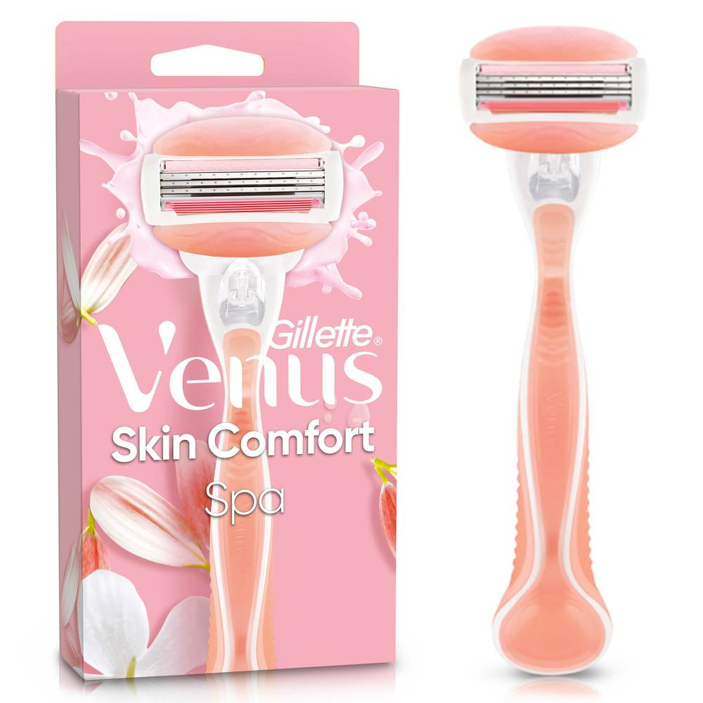 Gillette · Rastrillo recargable venus spa, mujer