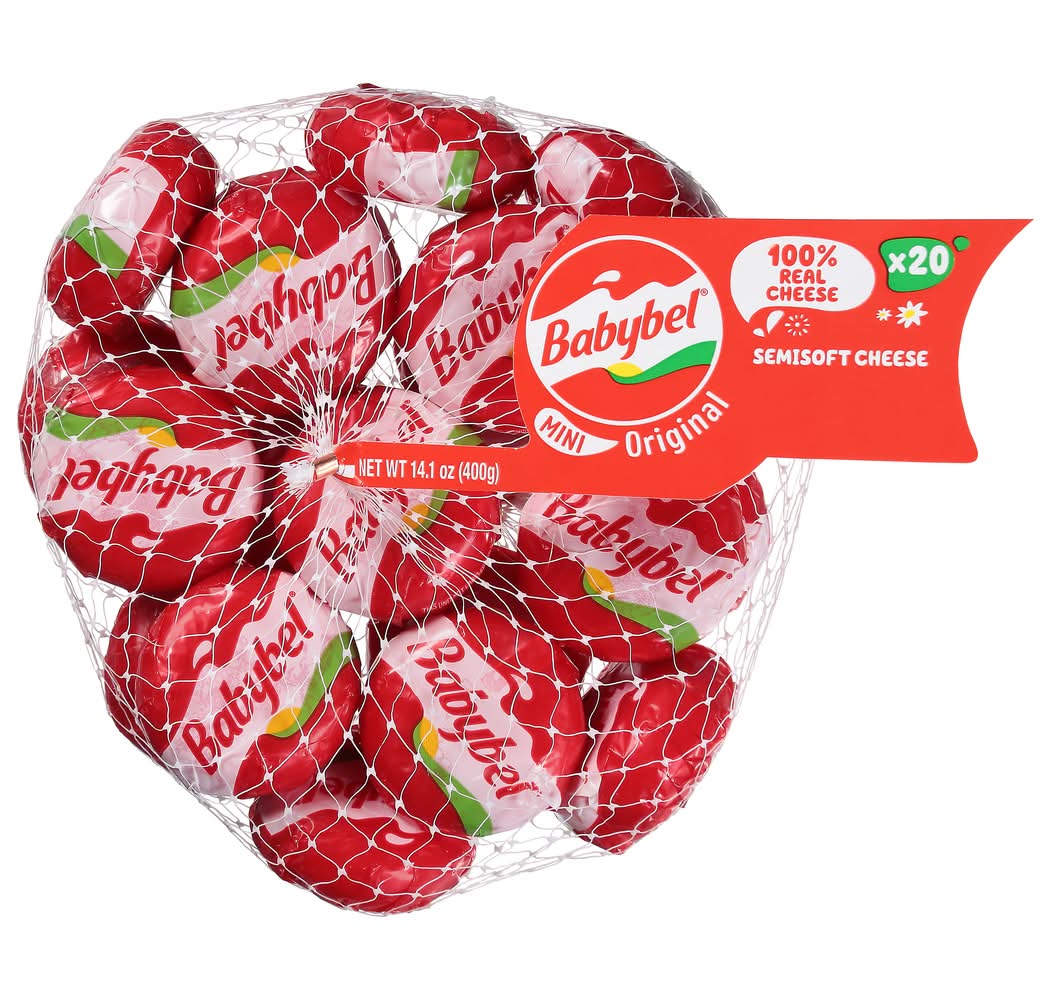 Babybel Semisoft Cheese (14.1 oz)