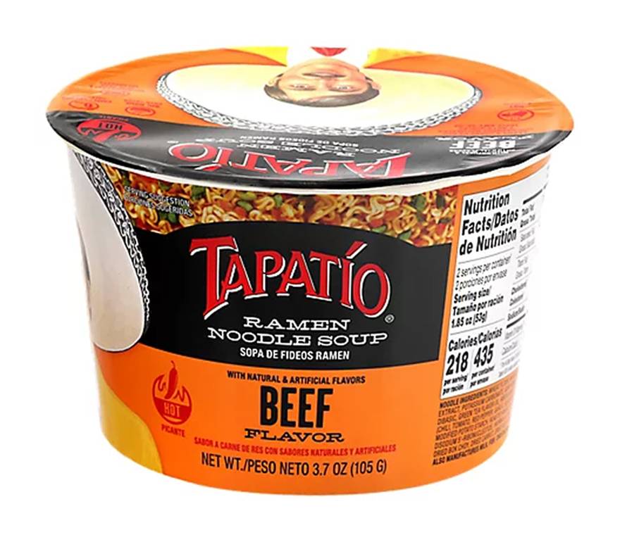 Tapatio Ramen Beef 3.7oz