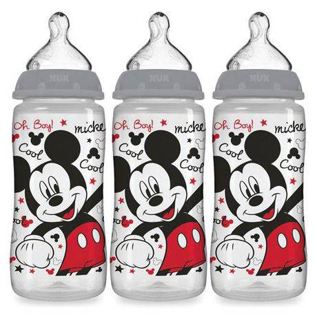 NUK Smooth Flow Disney Bottle (3 ct)