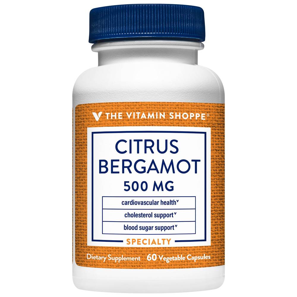 Citrus Bergamot – Cardiovascular Support – 500 Mg (60 Capsules)