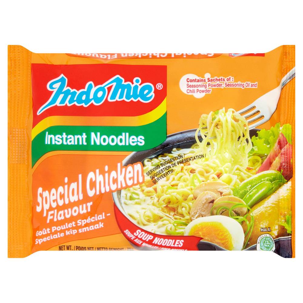 Indo Mie Instant Noodles Special Chicken Flavour 75g