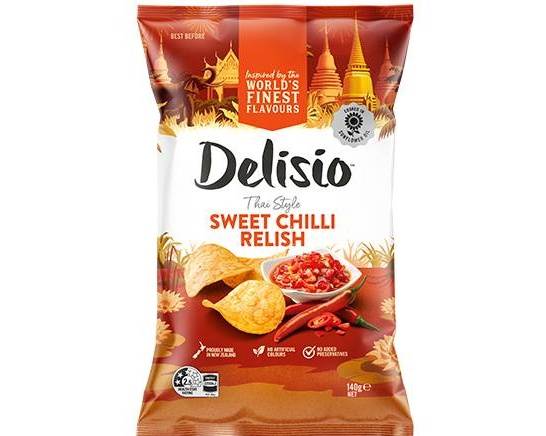 Delisio Sweet Chilli Relish 140G