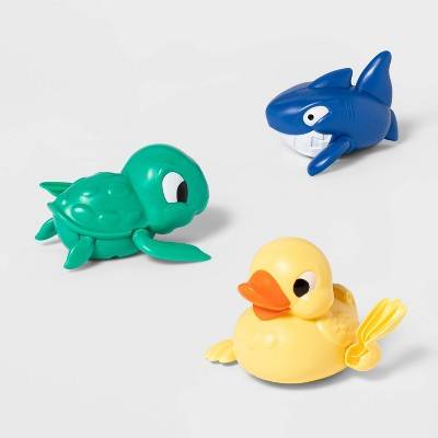 Sun Squad Wind-Up Water Toys (3 ct)