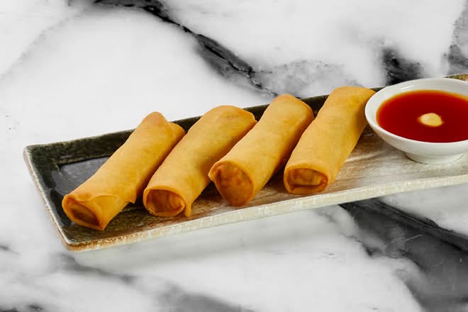 Vegetable Egg Rolls (4 pcs)