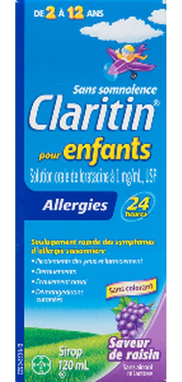 Claritin Child Grape Syrup (120 ml)