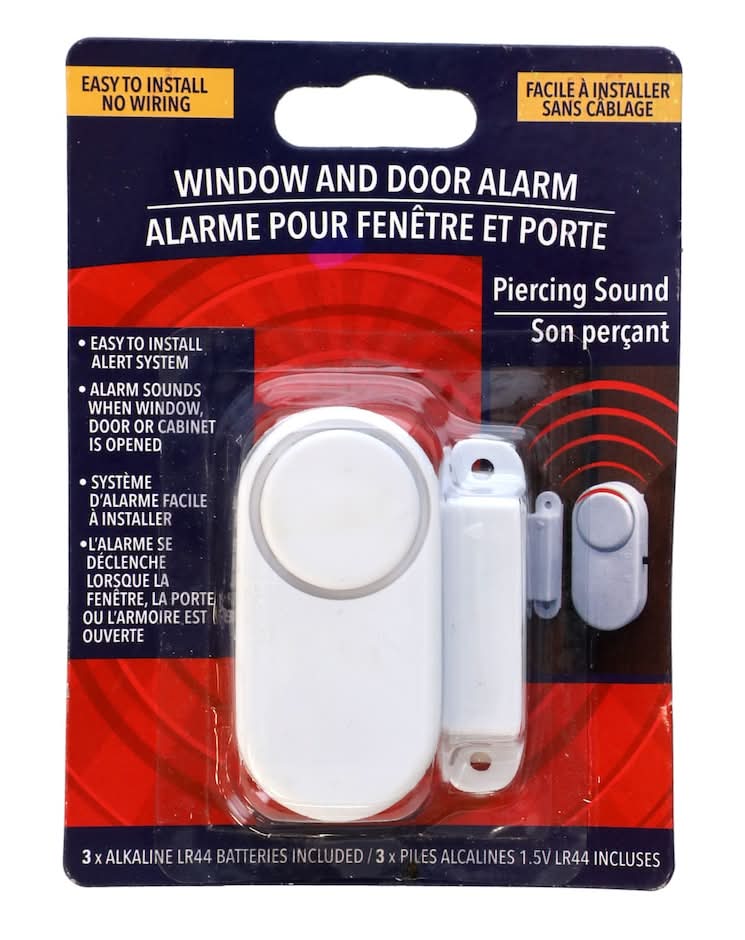 Battery Powered 1.5v Window & Door Alarm