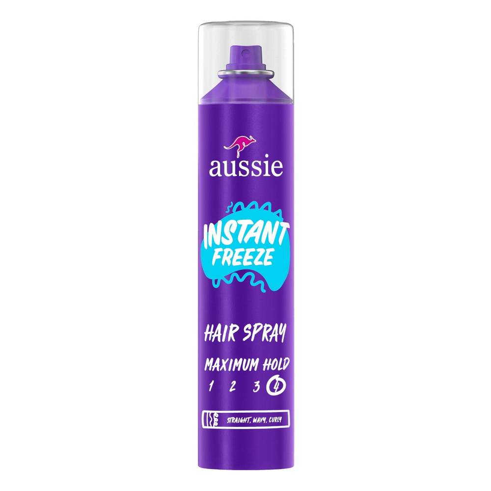 Aussie Instant Freeze Hair Spray, 10 Oz