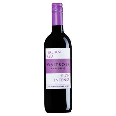 Waitrose & Partners Italian Red Rich Intense Wine (750ml)