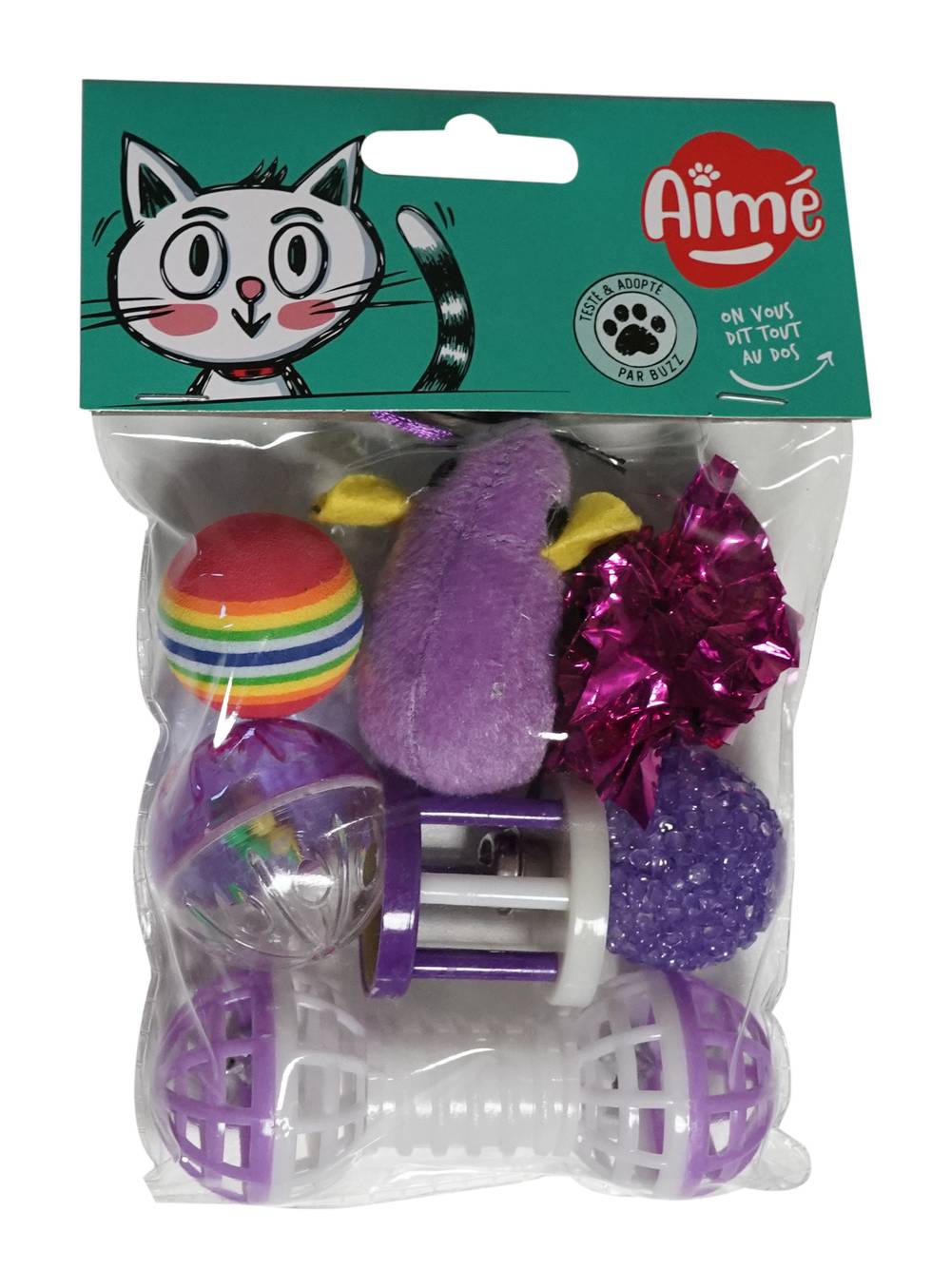Aime - Jouets pour chat assortiment (50g)