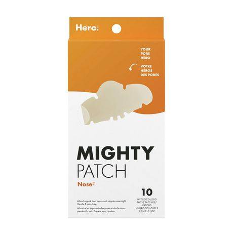 Hero Cosmetics Mighty Patch Hydrocolloid Nose Patches (10 ct)