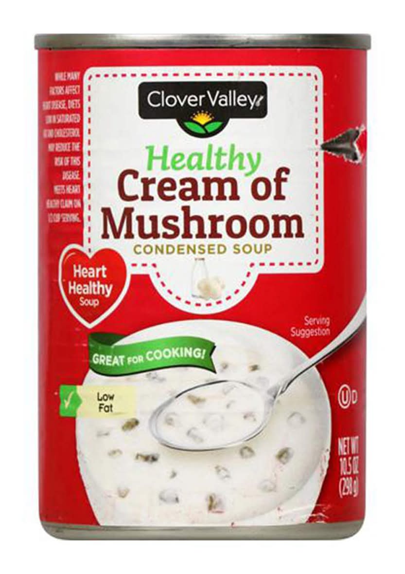Clover Valley Healthy Cream Of Mushroom Condensed Soup (10.5 oz)
