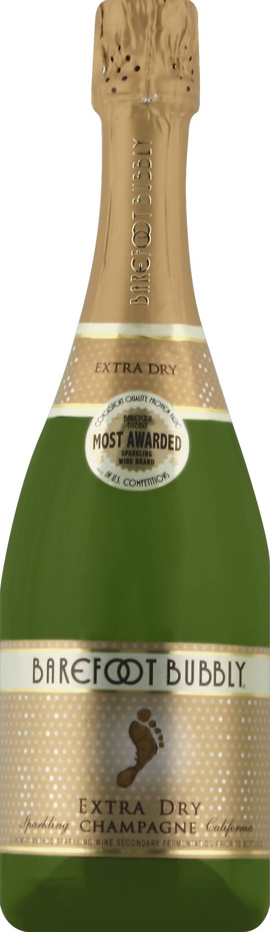 Barefoot Sparkling California Extra Dry Champagne (750 ml)