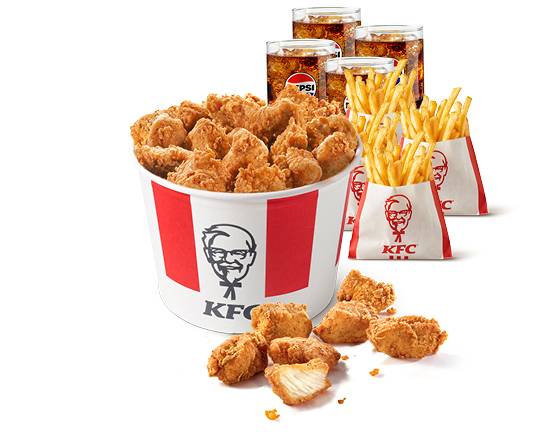 Chick'n Share Meal voor 4 - 32 Nuggets Original