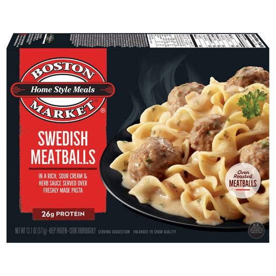 Boston Market Home Style Meals Swedish Meatballs
