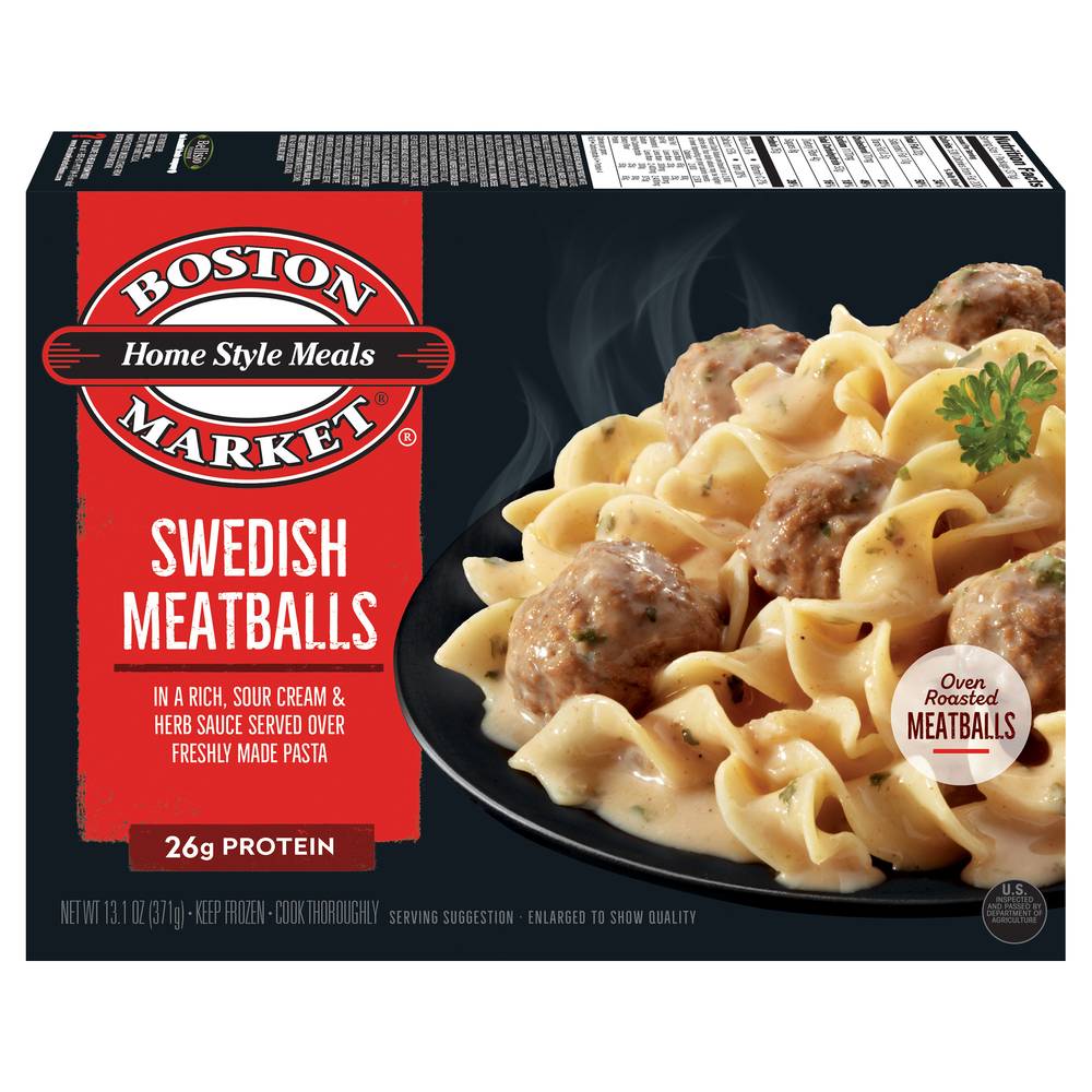 Boston Market Home Style Meals Swedish Meatballs (13.1 oz)