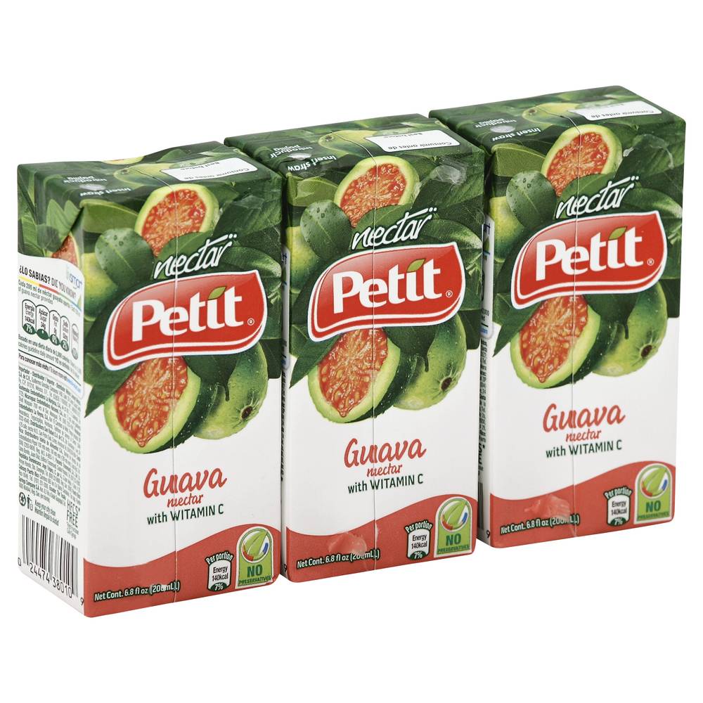Petit Nectar Juice (3 pack, 6.79 fl oz) (guava )