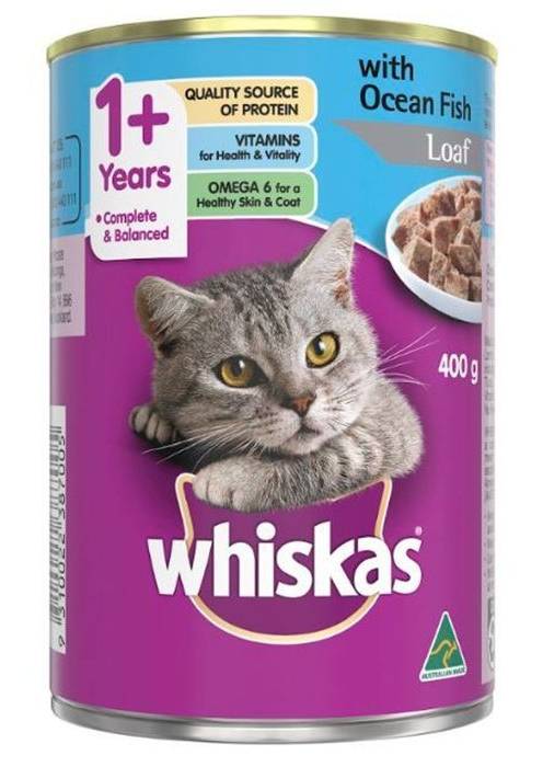 Whiskas Ocean Fish Cat Food 400G