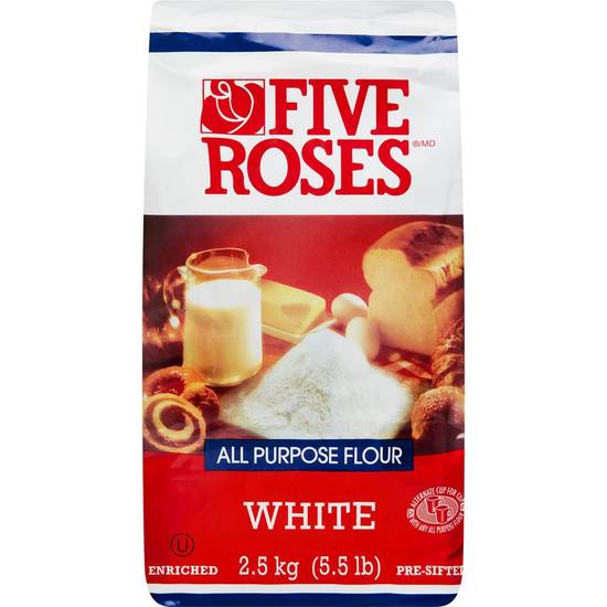 Five roses  farine (2.5 kg) - all purpose white flour (2.50 kg)